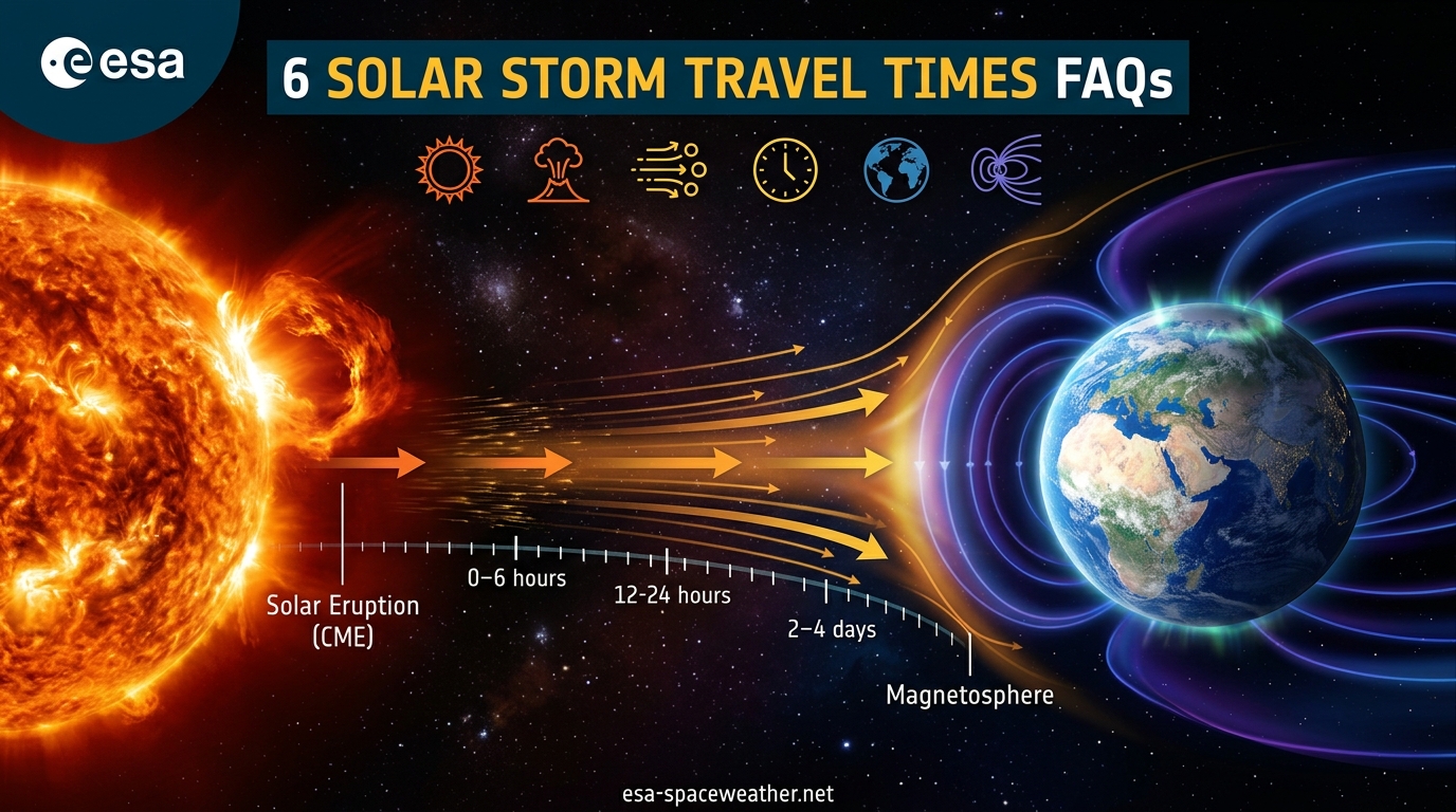 6 Solar Storm Travel Times FAQs
