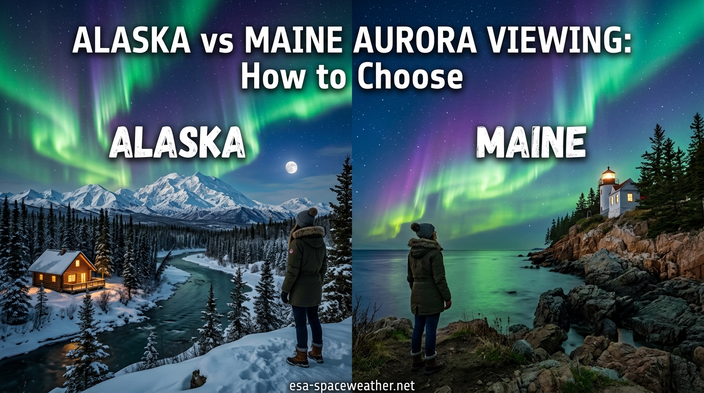 Alaska vs Maine Aurora Viewing How to Choose