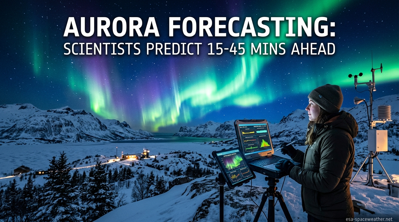 Aurora Forecasting Scientists Predict 15-45 Mins Ahead