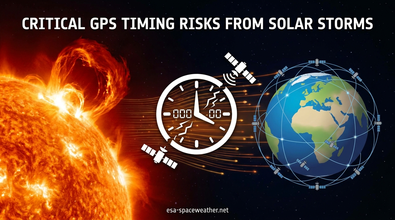 Critical GPS Timing Risks From Solar Storms