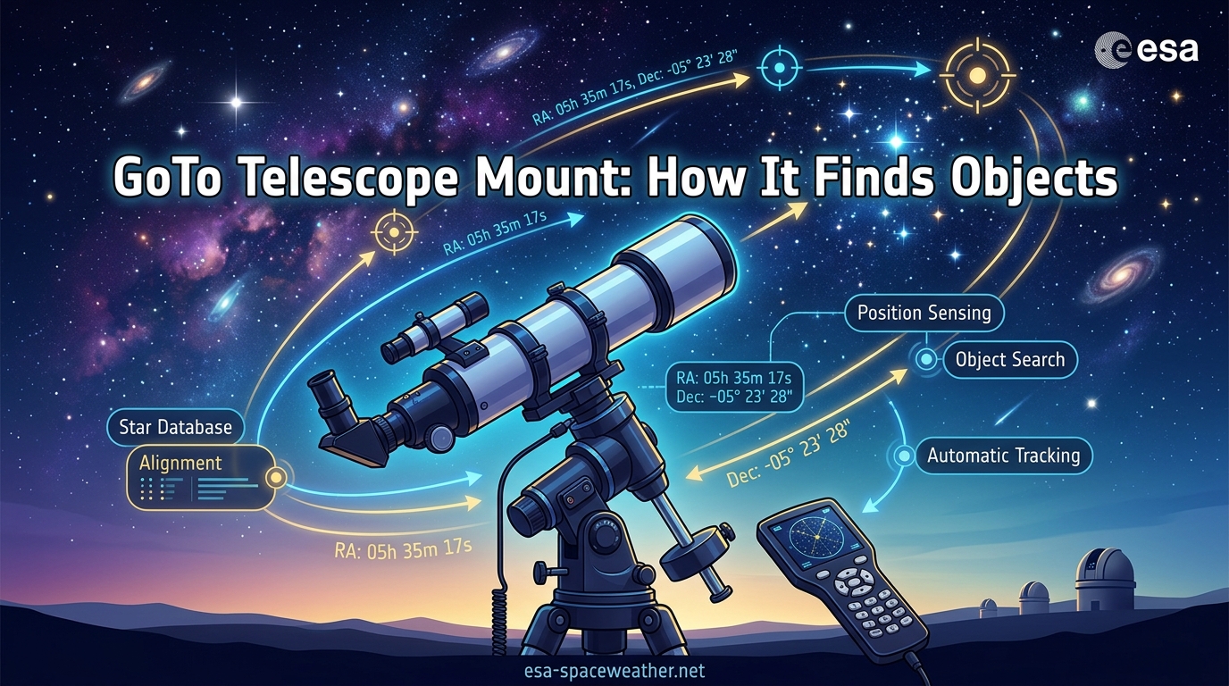 GoTo Telescope Mount How It Finds Objects
