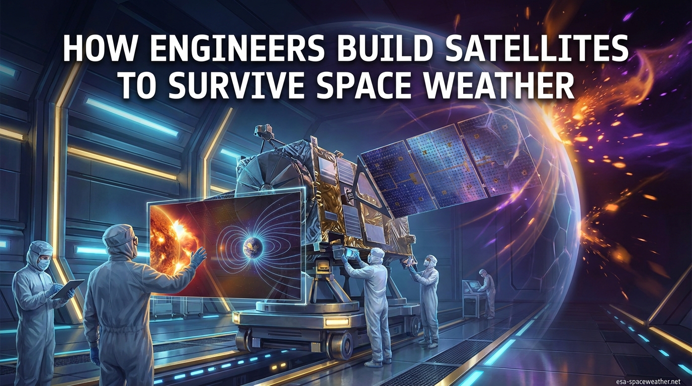 How Engineers Build Satellites to Survive Space Weather
