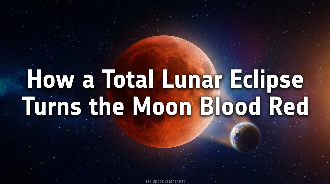 How a Total Lunar Eclipse Turns the Moon Blood Red