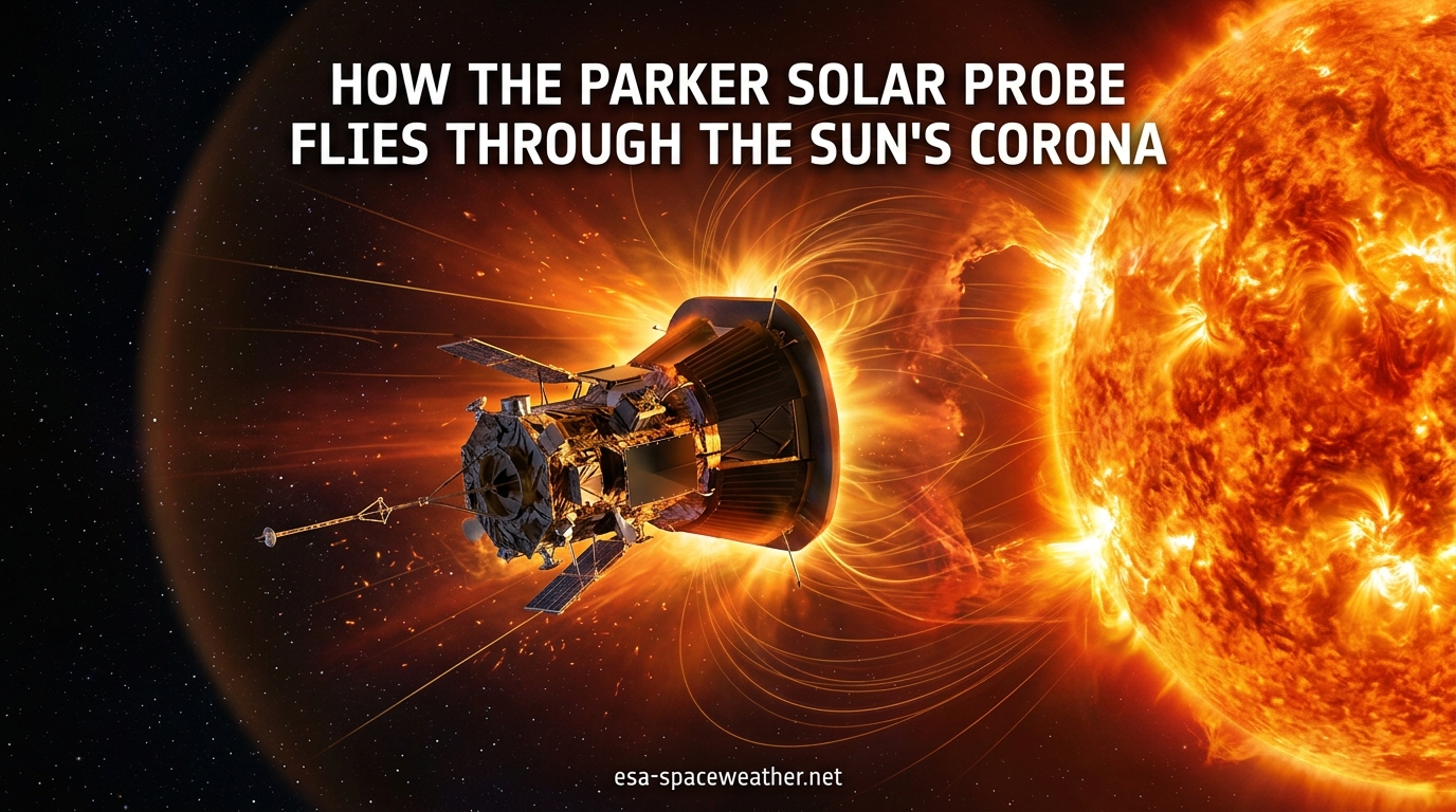 How the Parker Solar Probe Flies Through the Sun's Corona