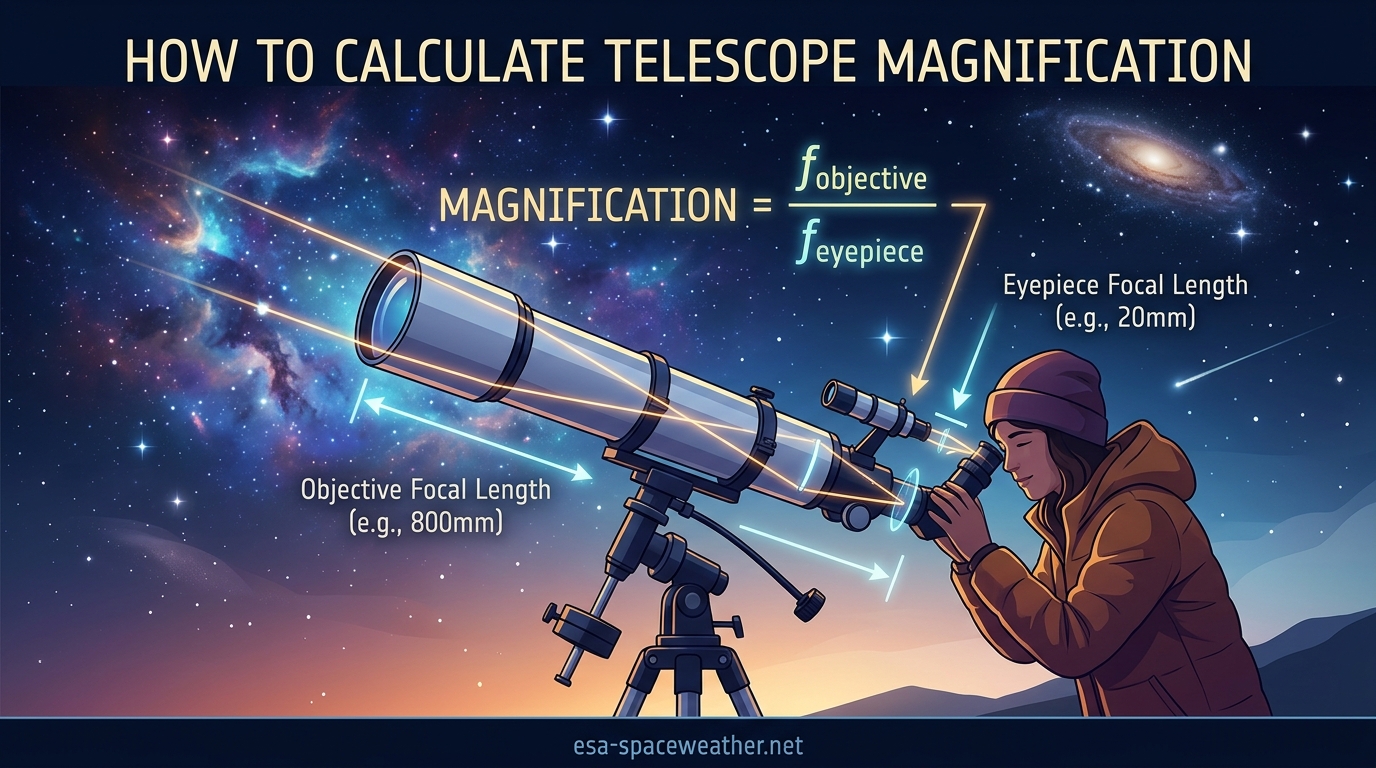 How to Calculate Telescope Magnification