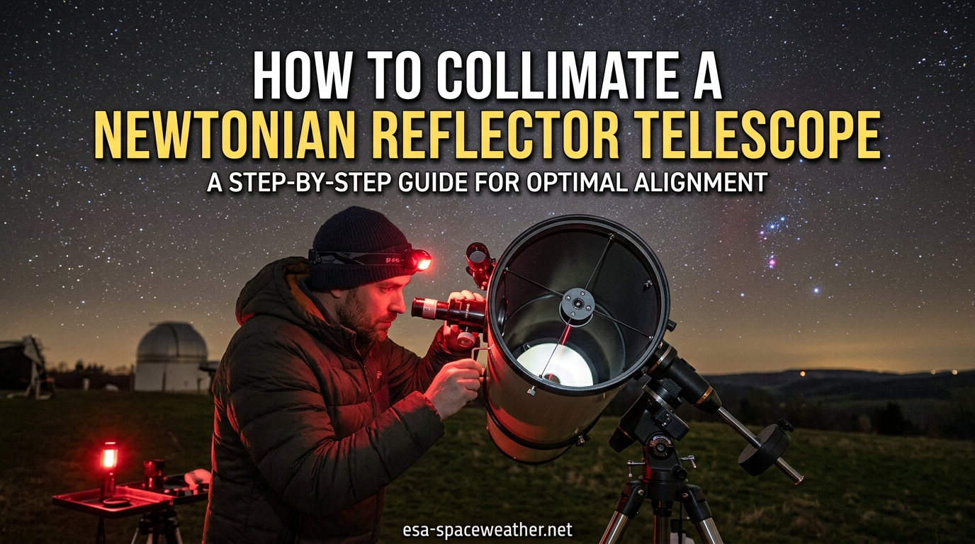 How to Collimate a Newtonian Reflector Telescope