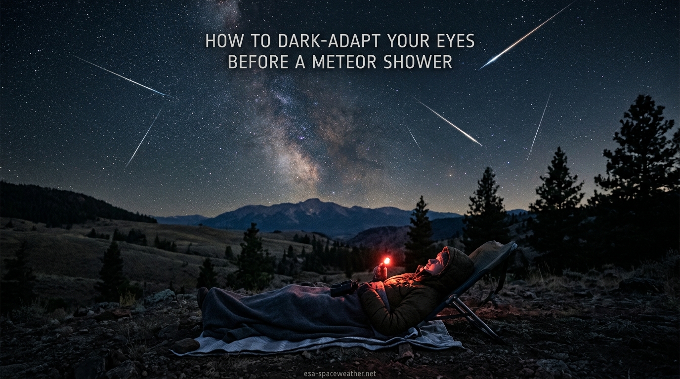 How to Dark-Adapt Your Eyes Before a Meteor Shower