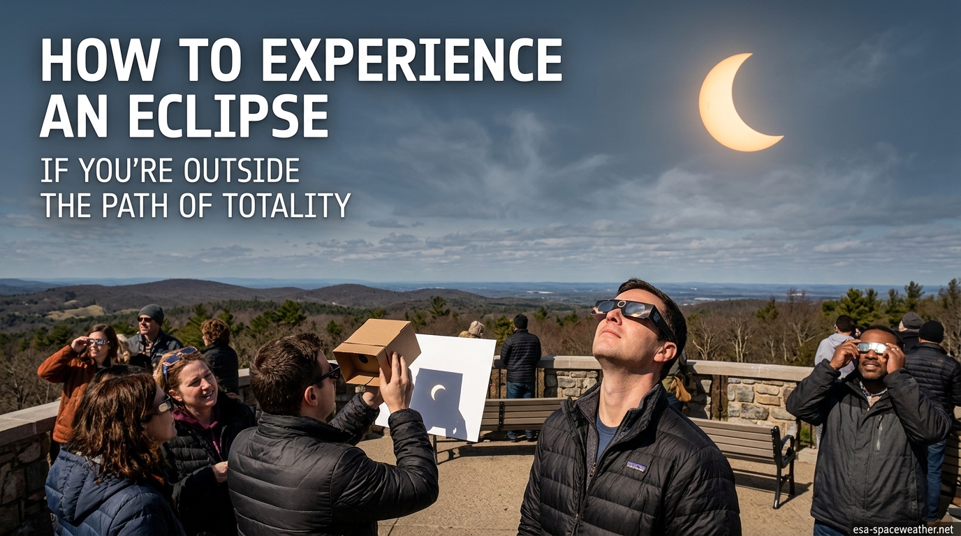 How to Experience an Eclipse If You're Outside the Path of Totality