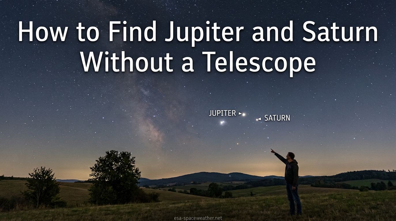 How to Find Jupiter and Saturn Without a Telescope