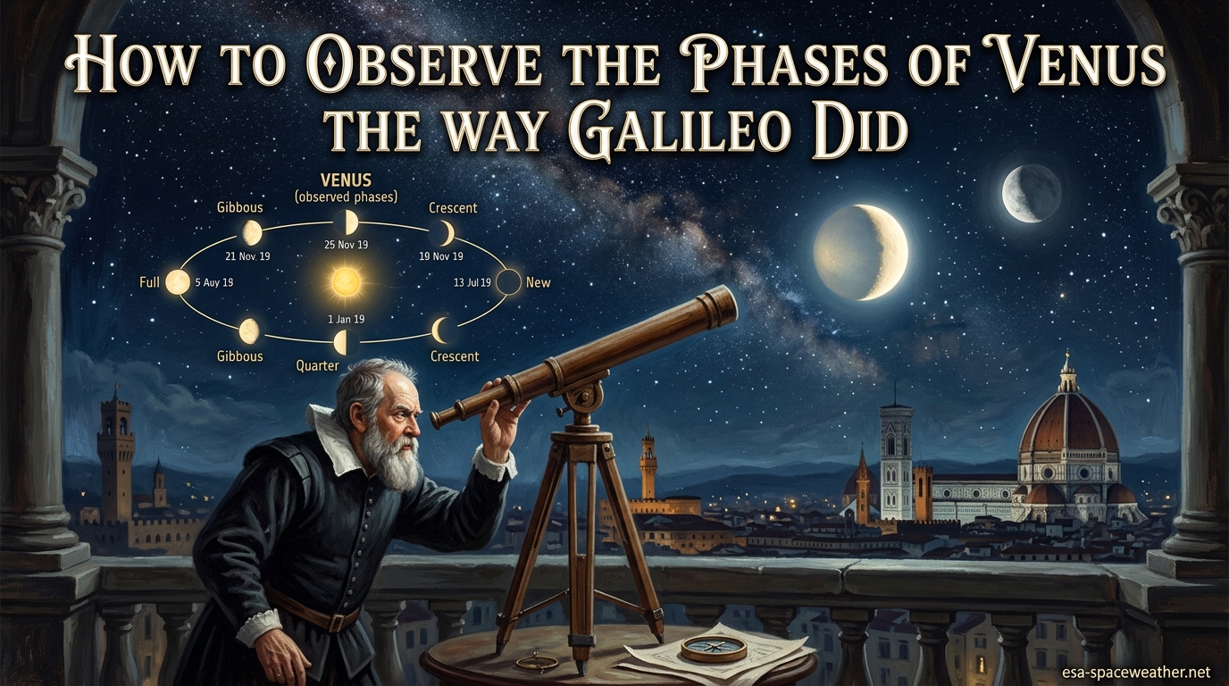How to Observe the Phases of Venus the Way Galileo Did