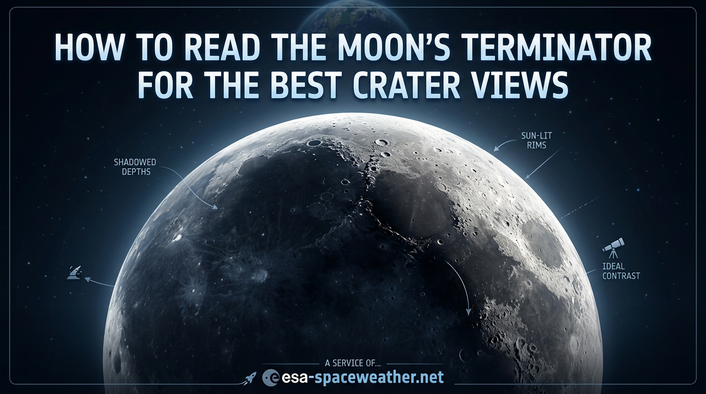 How to Read the Moon's Terminator for the Best Crater Views