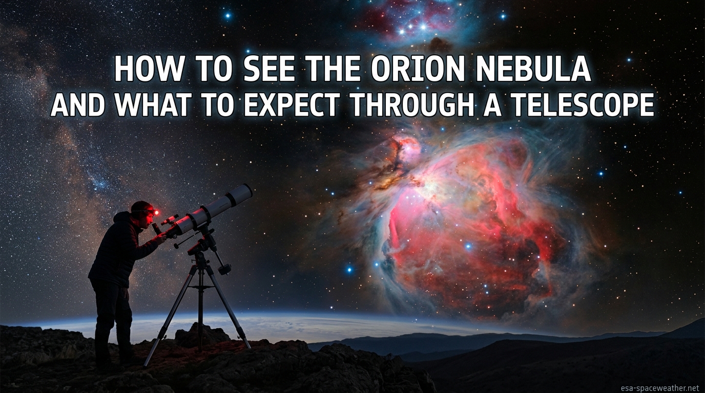 How to See the Orion Nebula and What to Expect Through a Telescope