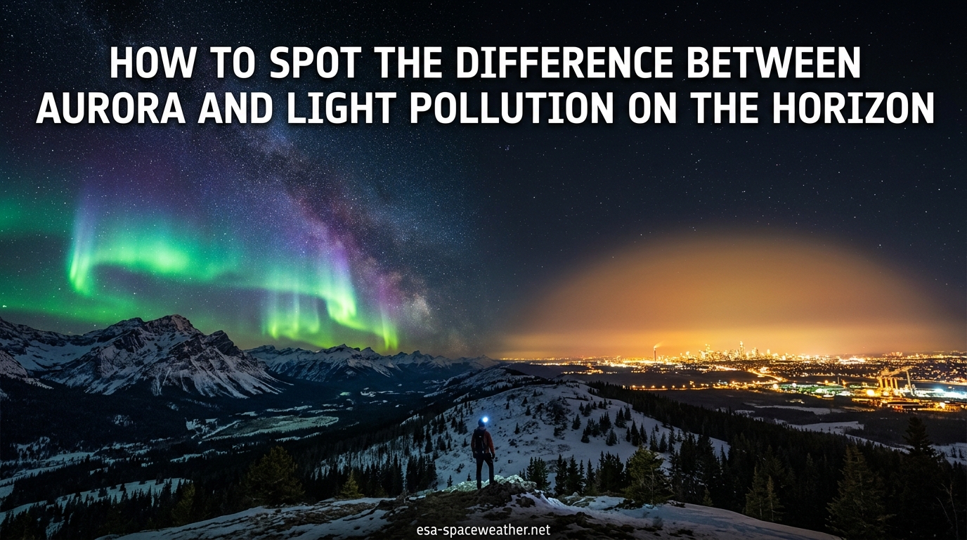 How to Spot the Difference Between Aurora and Light Pollution on the Horizon