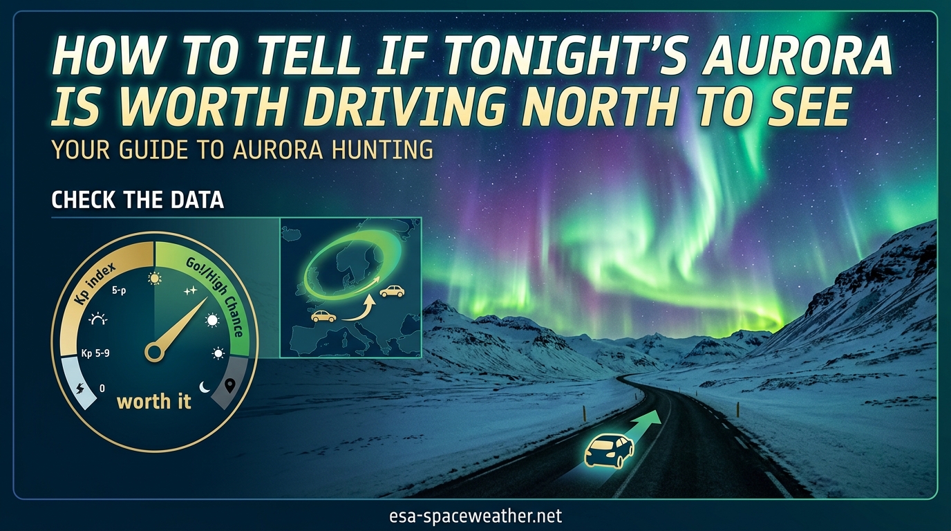 How to Tell If Tonight's Aurora Is Worth Driving North to See