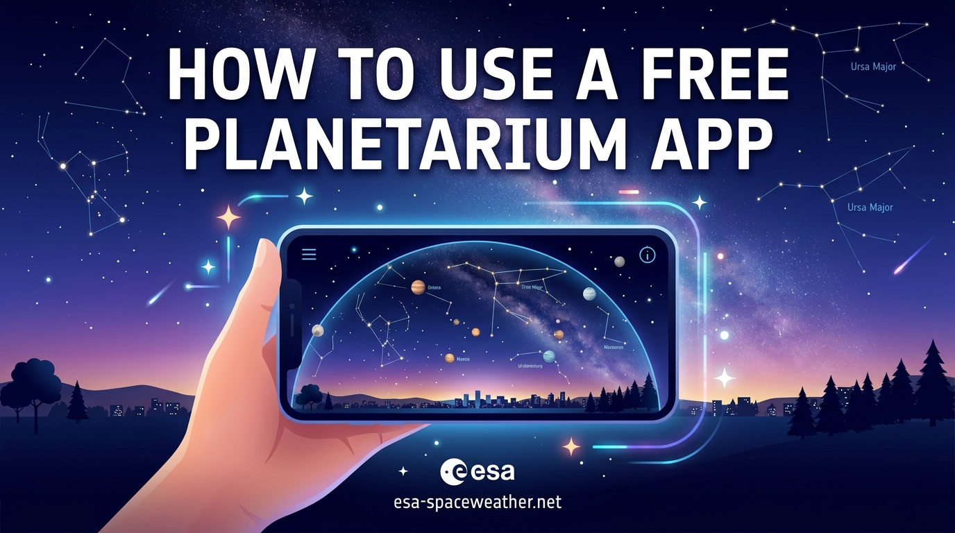 How to Use a Free Planetarium App
