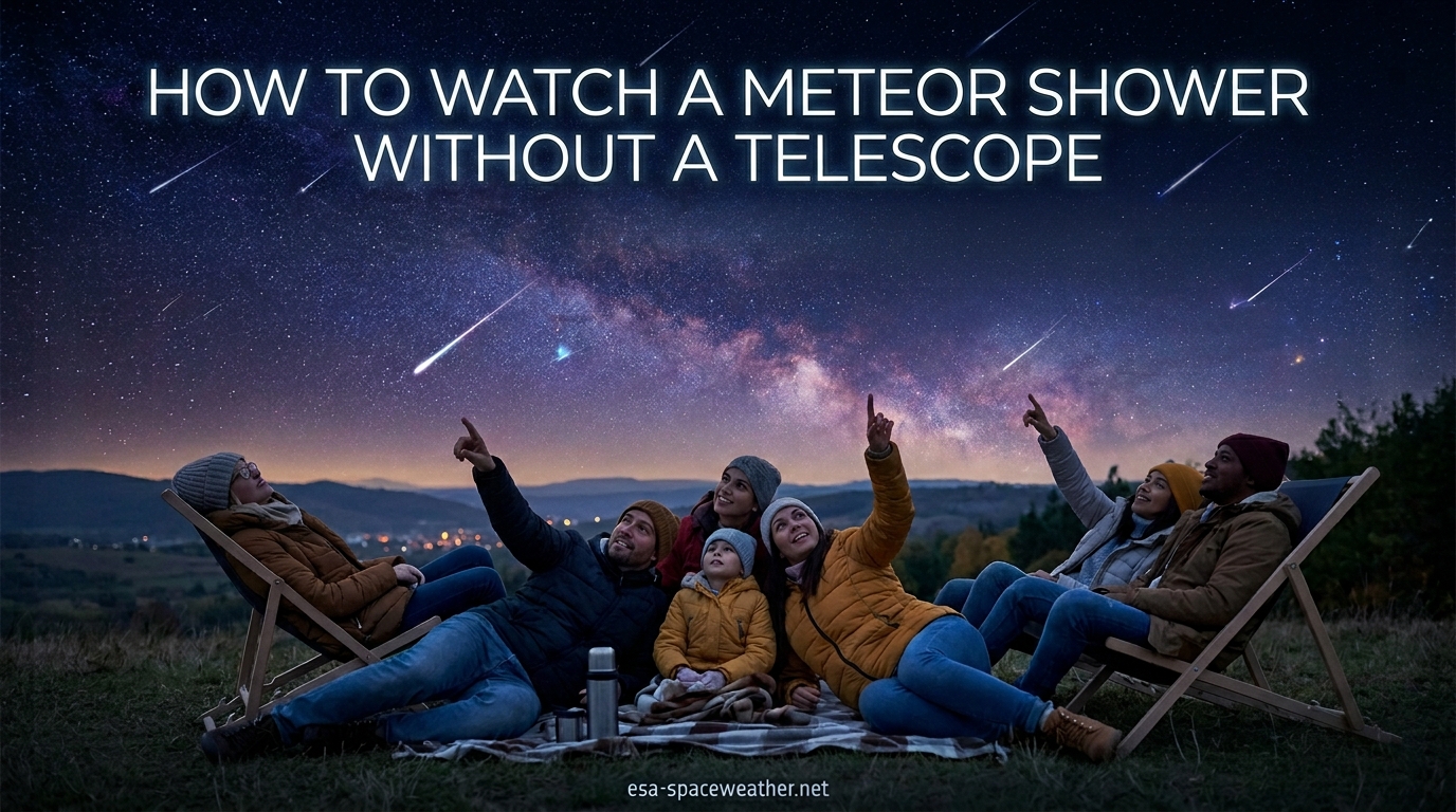 How to Watch a Meteor Shower Without a Telescope
