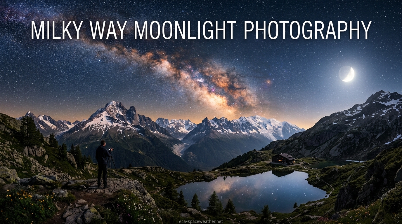 Milky Way Moonlight Photography