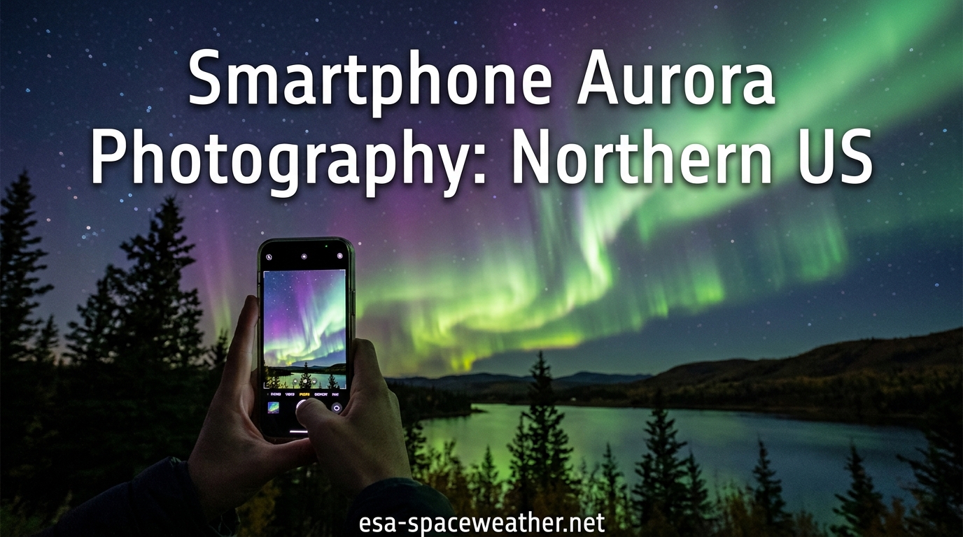 Smartphone Aurora Photography Northern US