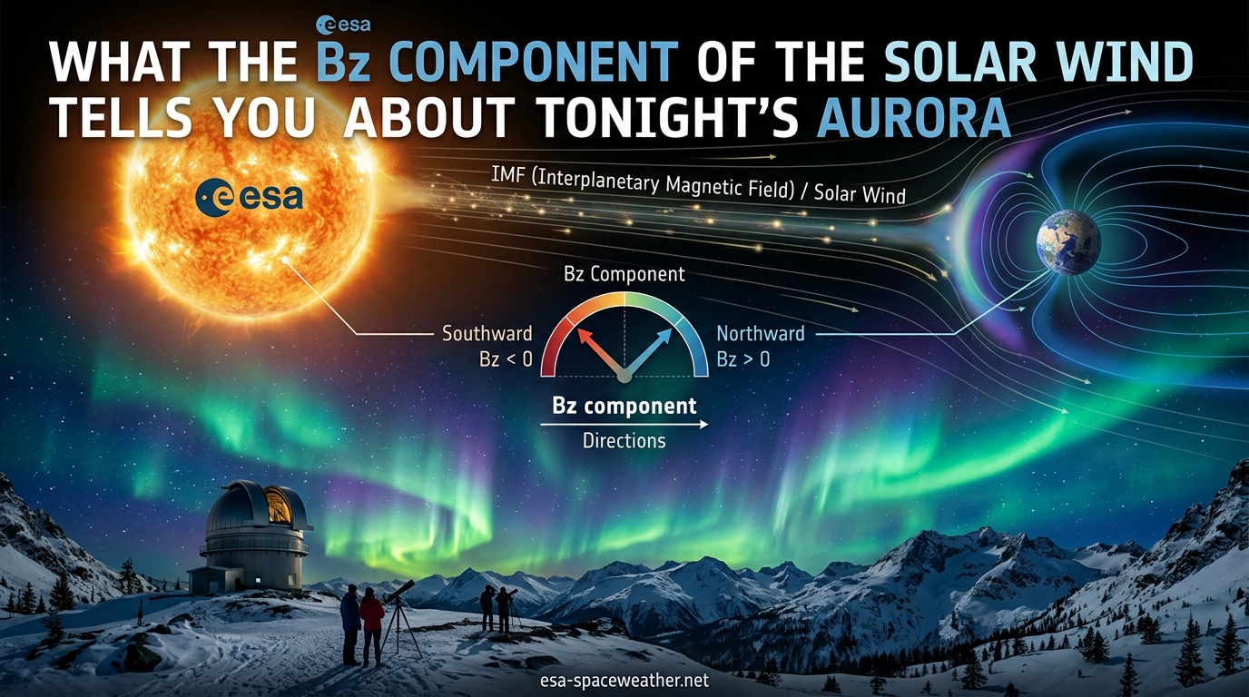 What the Bz Component of the Solar Wind Tells You About Tonight's Aurora