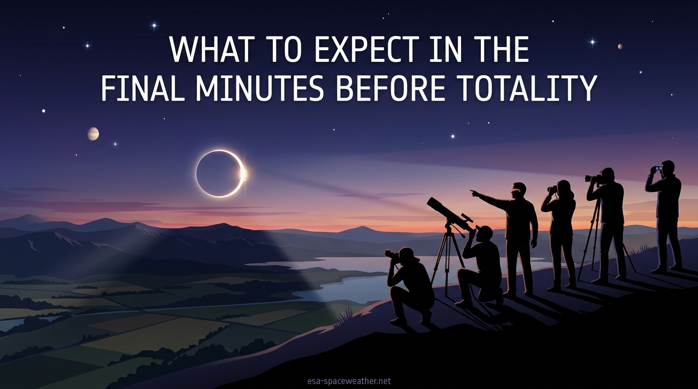 What to Expect in the Final Minutes Before Totality