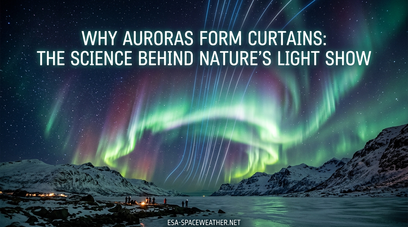Why Auroras Form Curtains The Science Behind Nature's Light Show