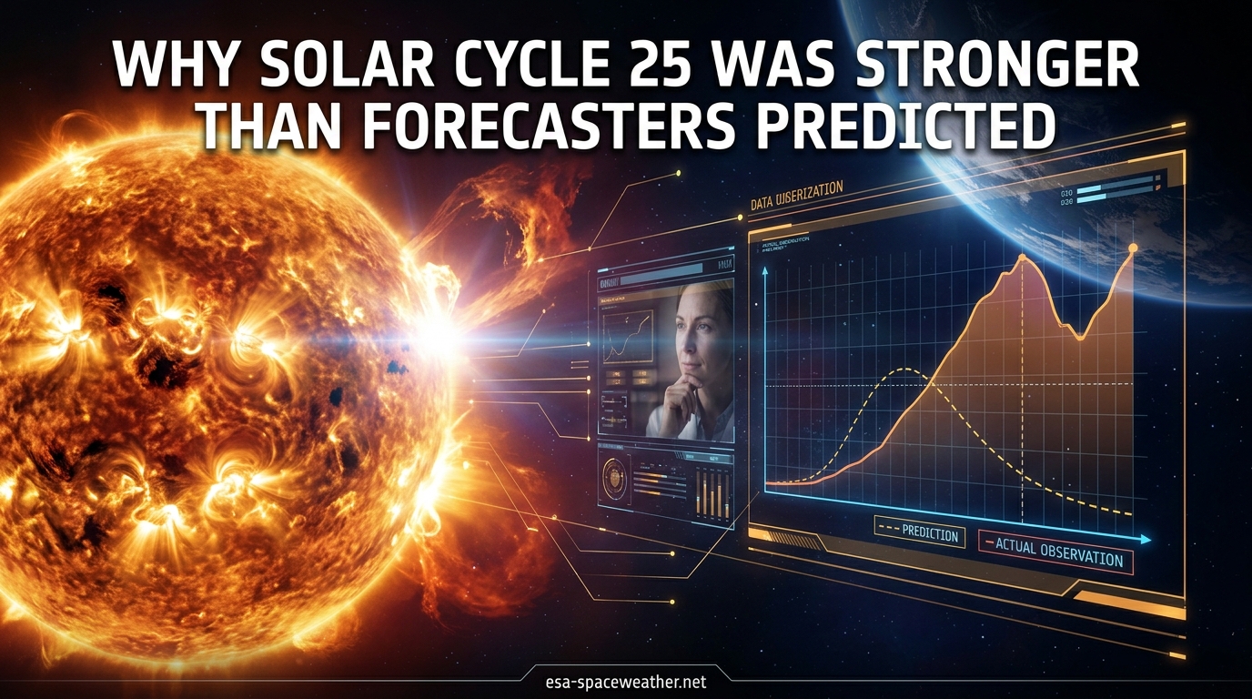 Why Solar Cycle 25 Was Stronger Than Forecasters Predicted