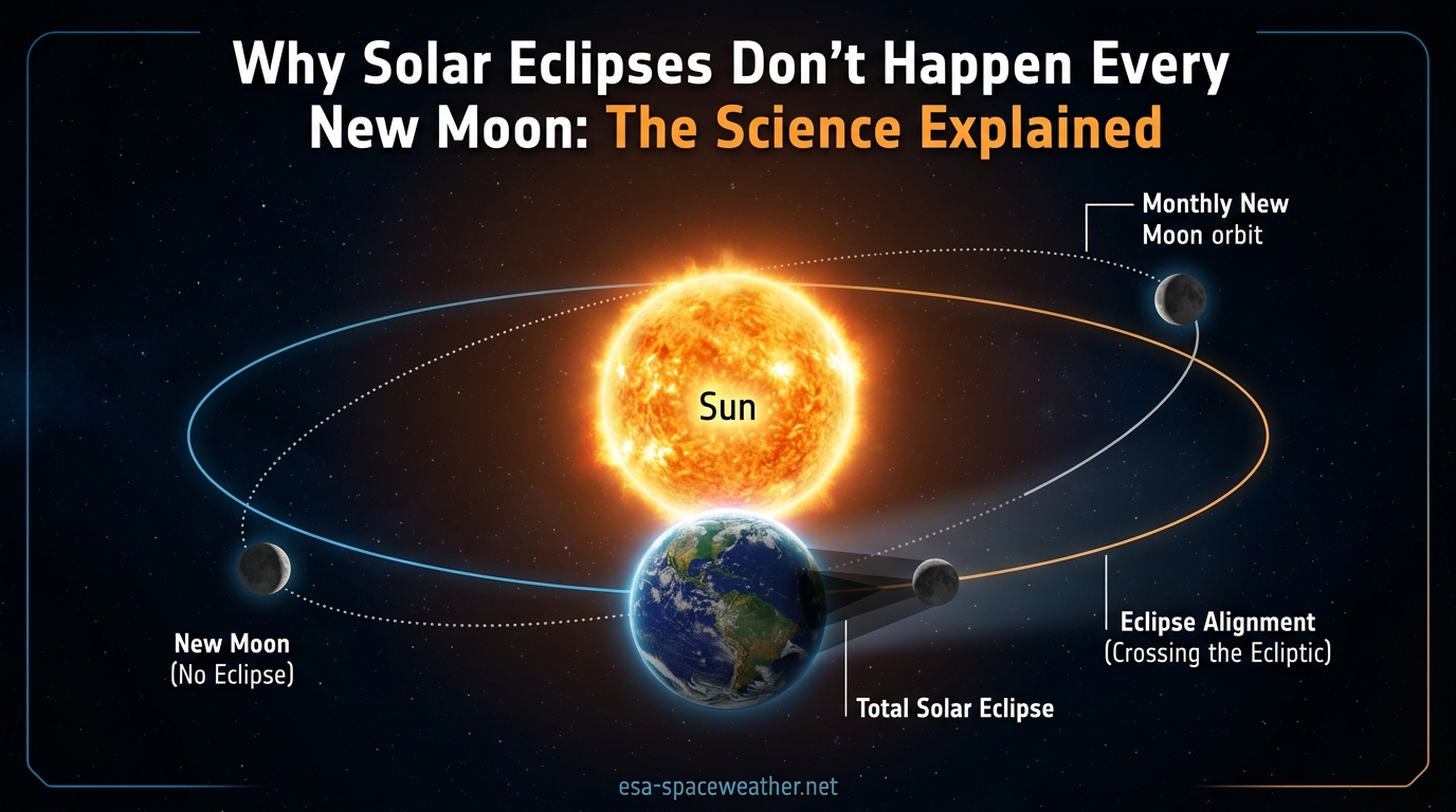 Why Solar Eclipses Don't Happen Every New Moon The Science Explained