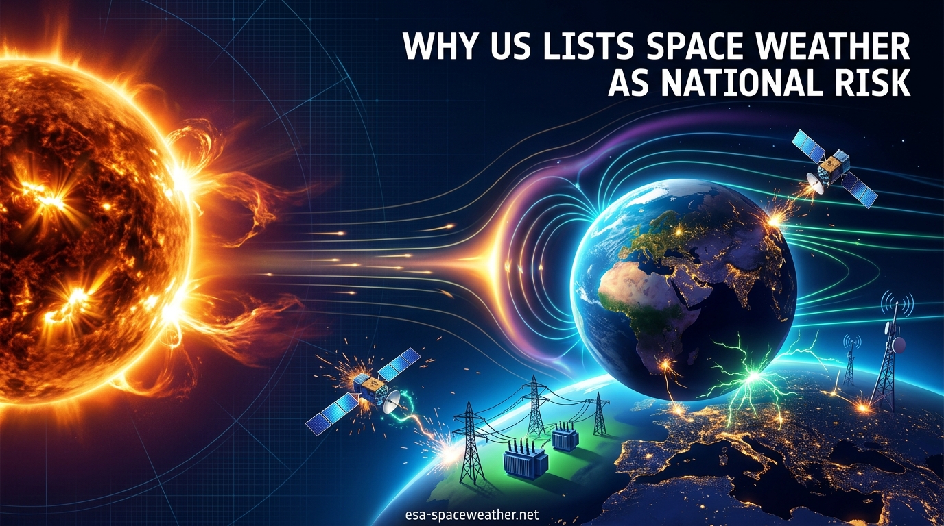 Why US Lists Space Weather as National RiskWhy US Lists Space Weather as National Risk