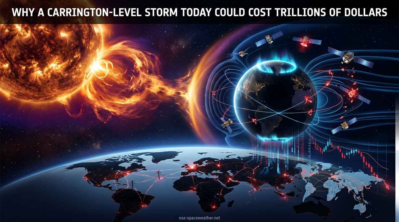 Why a Carrington-Level Storm Today Could Cost Trillions of Dollars