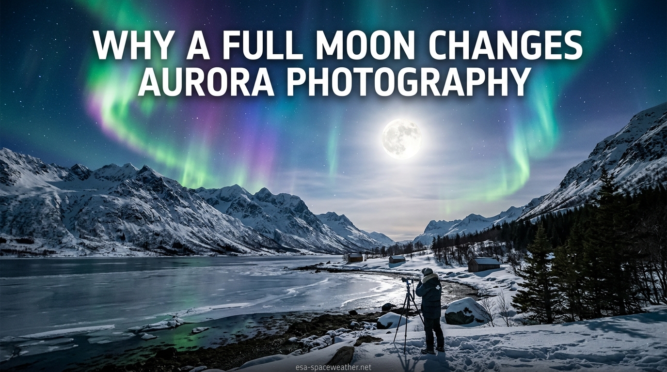 Why a Full Moon Changes Aurora Photography