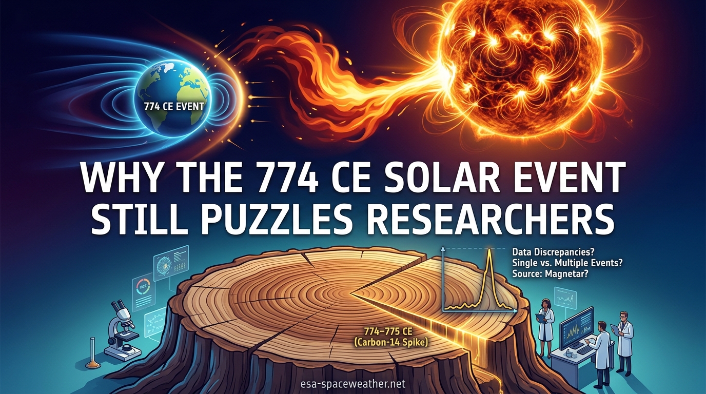 Why the 774 CE Solar Event Still Puzzles Researchers