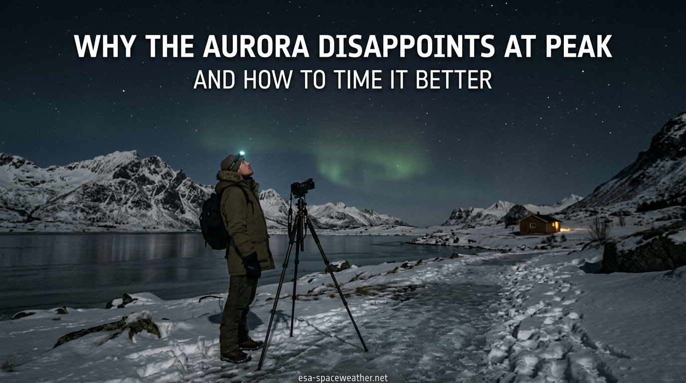 Why the Aurora Disappoints at Peak and How to Time It Better