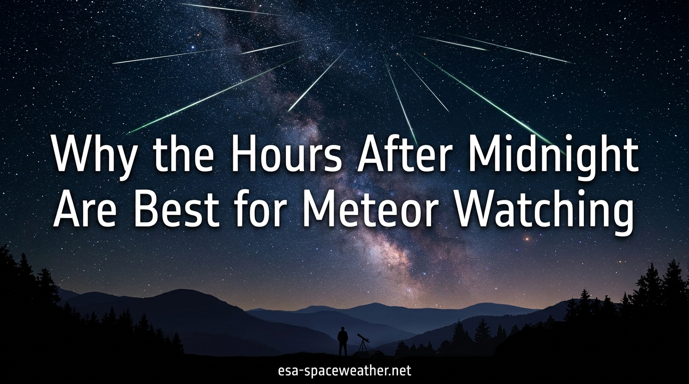 Why the Hours After Midnight Are Best for Meteor Watching