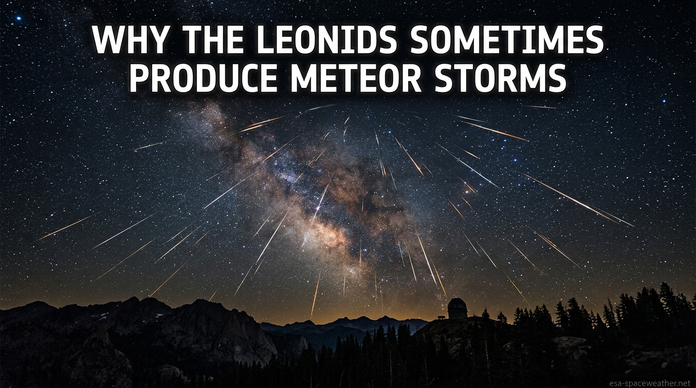 Why the Leonids Sometimes Produce Meteor Storms