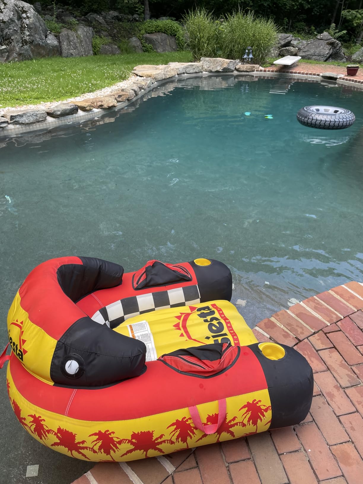 Sportsstuff Siesta Lounge | Floatable Lounge, Heavy-Gauge PVC Bladder, Heavy-Duty Nylon Cover customer photo 1