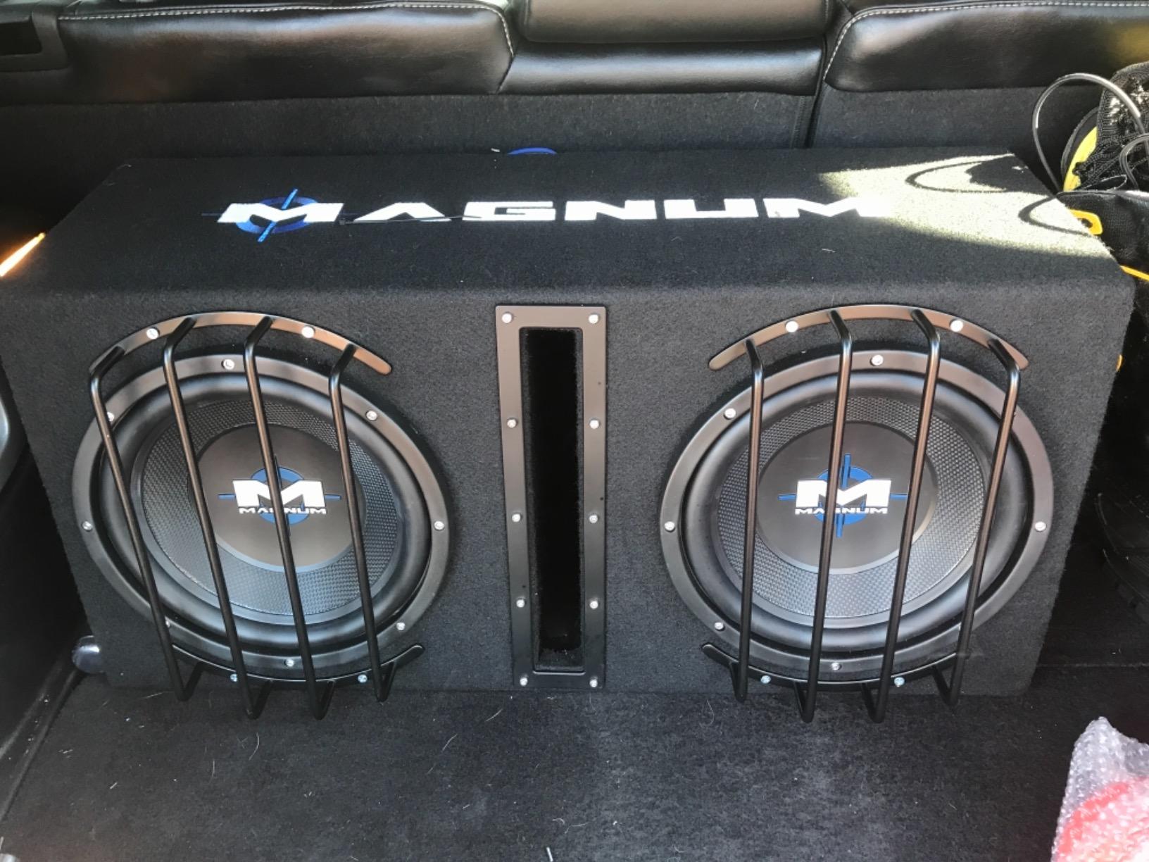 MTX Magnum MB210SP 10-Inch 400W RMS Dual Loaded Subwoofer Sub Box System Package customer photo 2