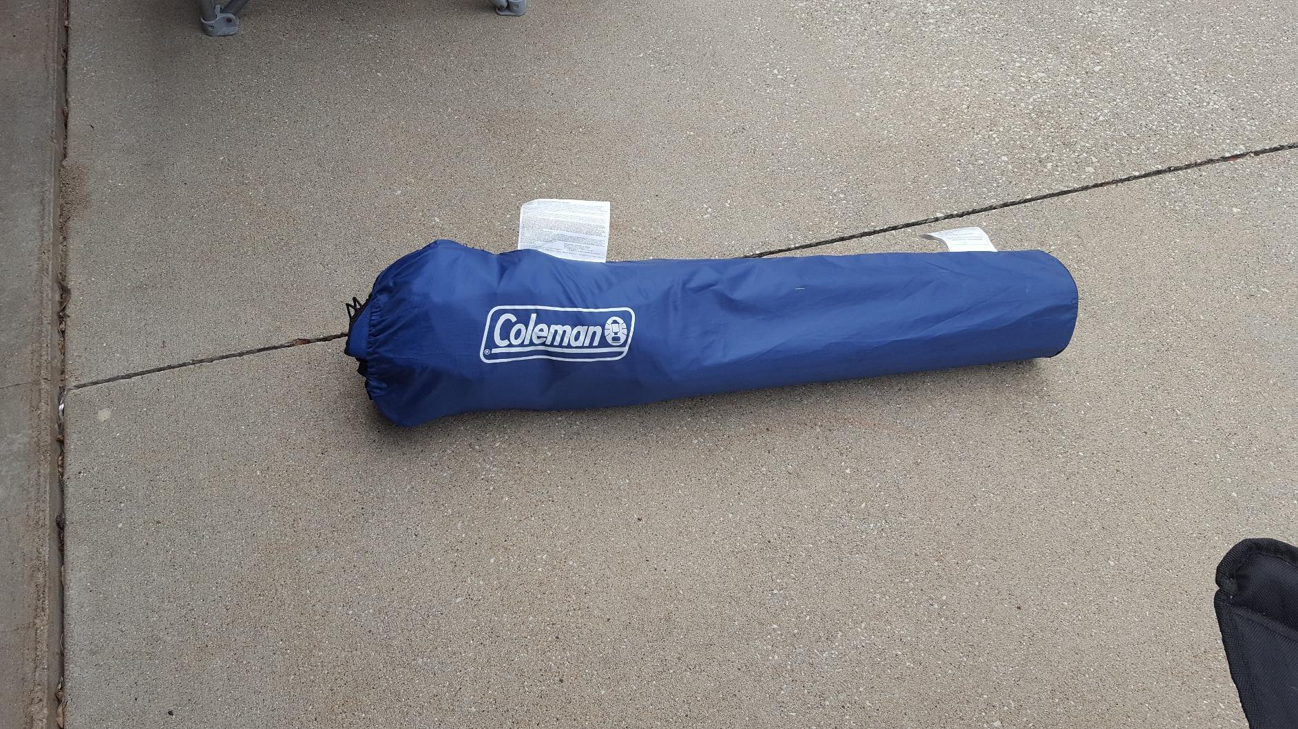 Coleman Portable Camping Chair with 4-Can Cooler, Cushioned Seat & Back with Side Pockets & Cup Holder, Carry Bag Included customer photo 1