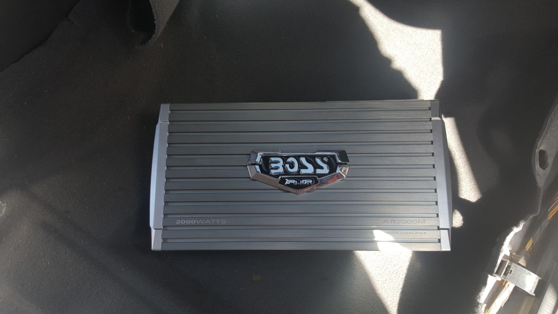 BOSS Audio Systems AR2000M Monoblock Car Amplifier - 2000 High Output, High/Low Level Inputs, Low-Pass Crossover, Hook Up to Subwoofer for Bass customer photo 2