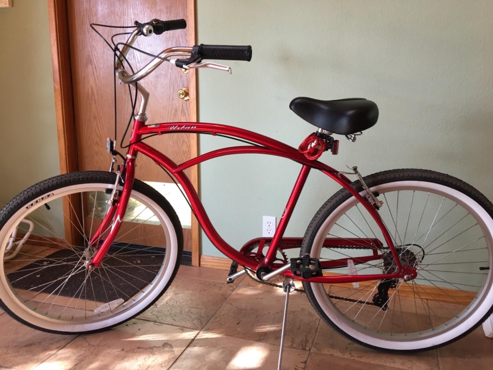 Firmstrong Urban Man Beach Cruiser Bicycle, 26-Inch customer photo 2