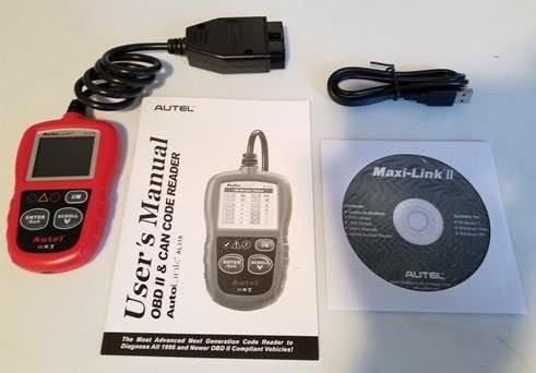 Autel AutoLink AL319 Professional OBD2 Scanner, Enhanced Check Engine Code Reader, Reset Fault Code, Live Data, Freeze Frame, CAN Car Diagnostic Scan Tool for All OBDII Vehicles After 1996 customer photo 2