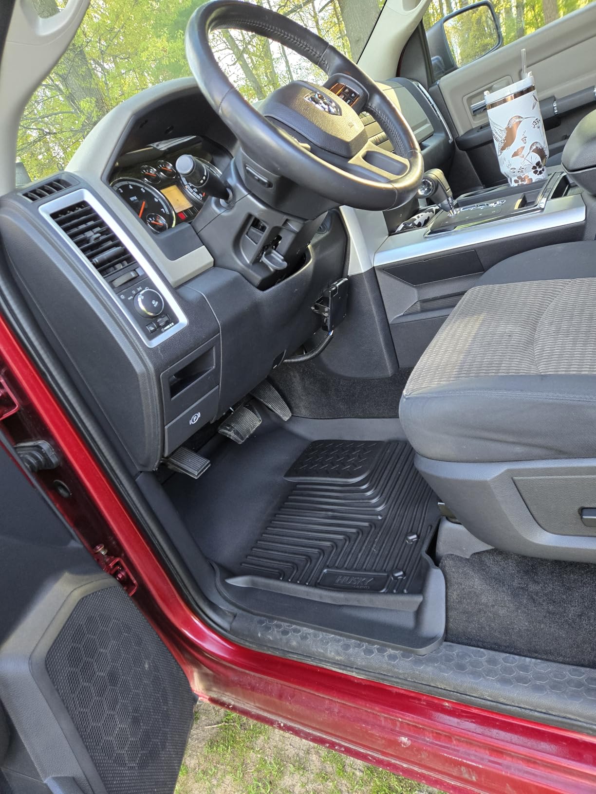 Husky Liners Weatherbeater Floor Mats | Fits 2009 - 2024 Ram 1500 (19-24 CLASSIC BODY ONLY) CREW CAB; 2010-2018 Ram 2500/3500 w/Auto Trans. | Front & 2nd Row, 3-pc Black - 99001 customer photo 2