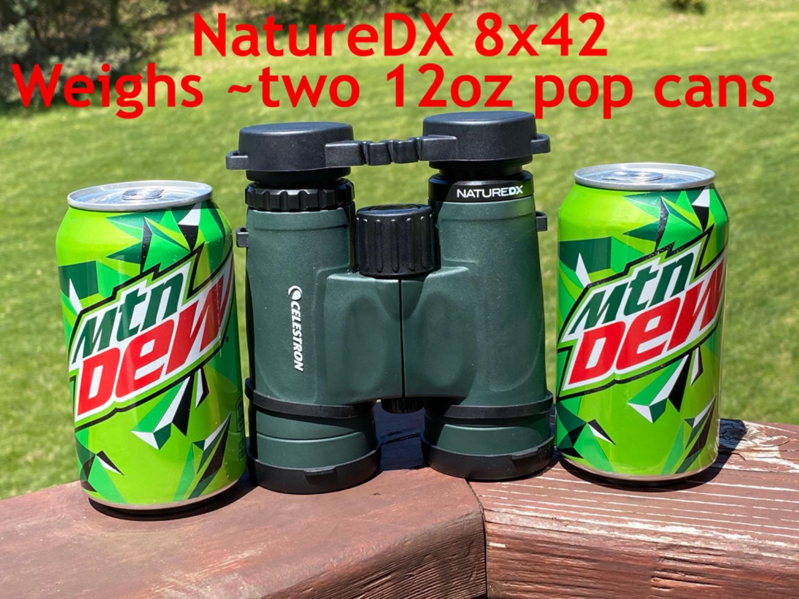 Celestron - Nature DX 8x42 Binoculars - Ideal for Birding and Outdoors - 42mm Objective Lenses - Wide 7.4 Degree Field of View - BaK-4 Prisms - Fully Multi-Coated - Waterproof and Fogproof customer photo 1