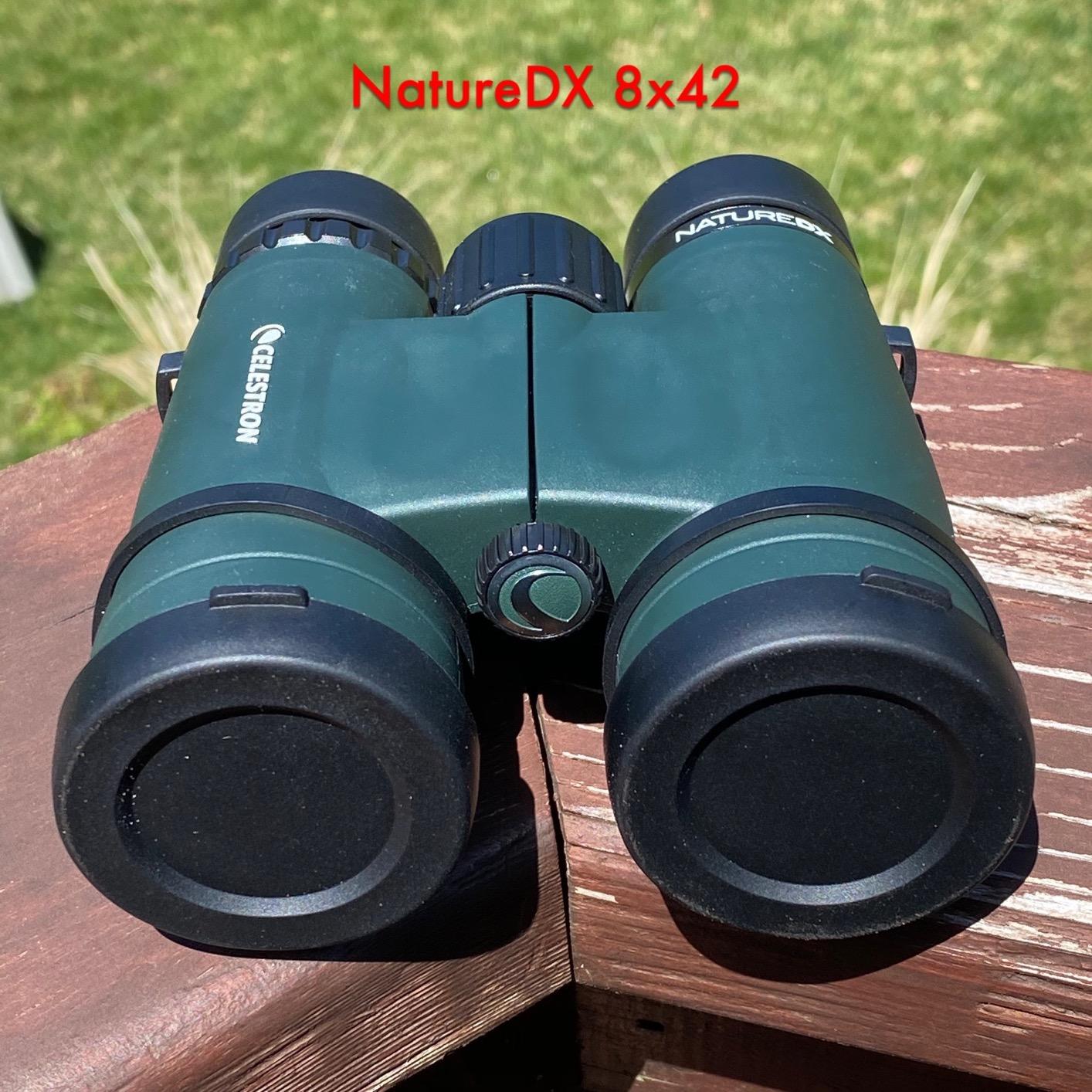 Celestron - Nature DX 8x42 Binoculars - Ideal for Birding and Outdoors - 42mm Objective Lenses - Wide 7.4 Degree Field of View - BaK-4 Prisms - Fully Multi-Coated - Waterproof and Fogproof customer photo 2