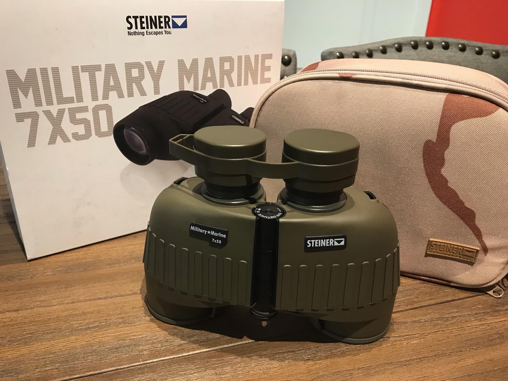 Steiner Military-Marine 8x30 Binoculars - Professional Grade High-Contrast Optics with Sports-Auto-Focus, Floating Prism Shock Absorption, and Heritage Warranty customer photo 1
