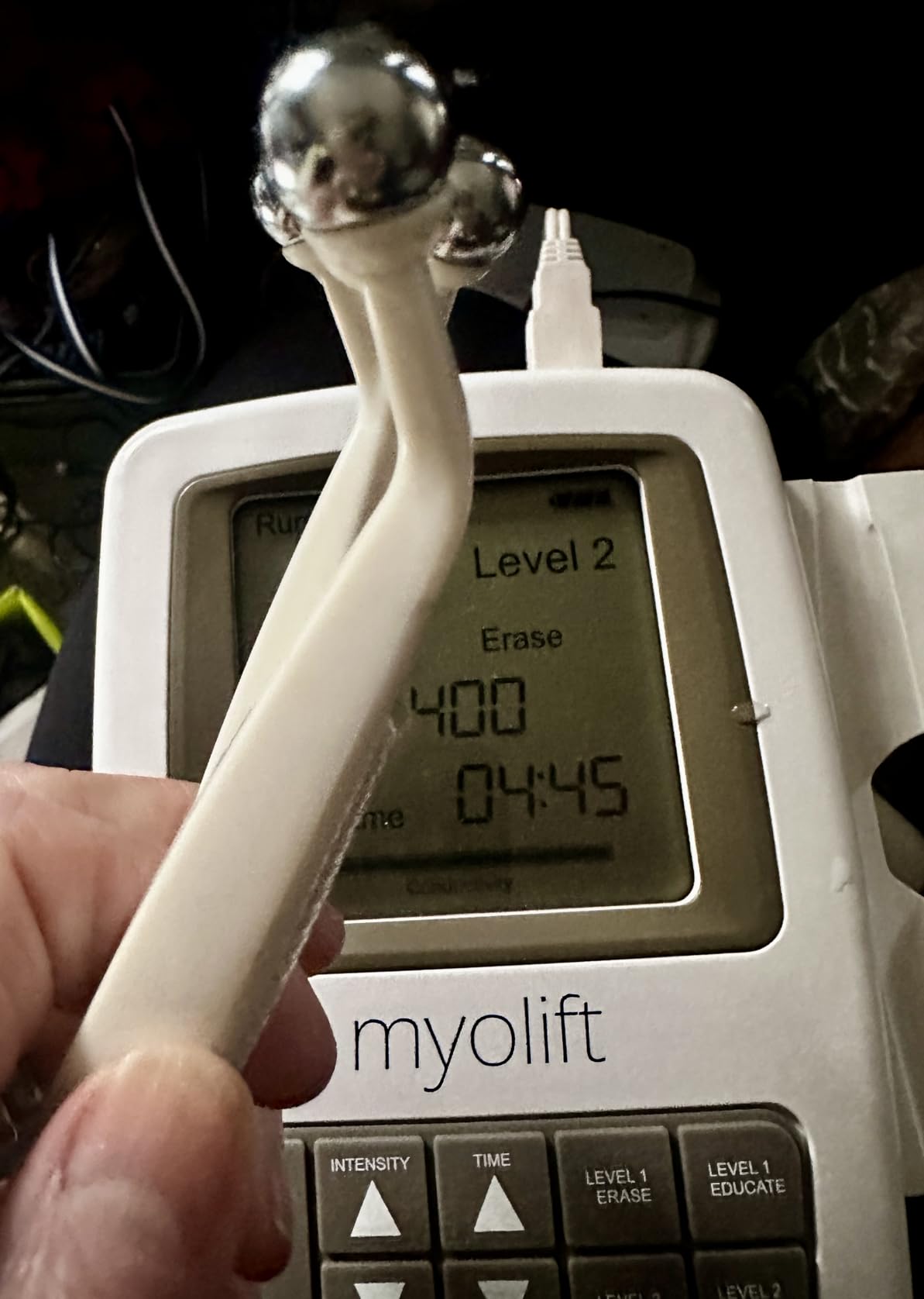 7E Wellness MyoLift Mini Microcurrent Facial Device with Dual Probes | Compact rechargeable microcurrent facial device with dual probes for face and neck skincare routines customer photo 1