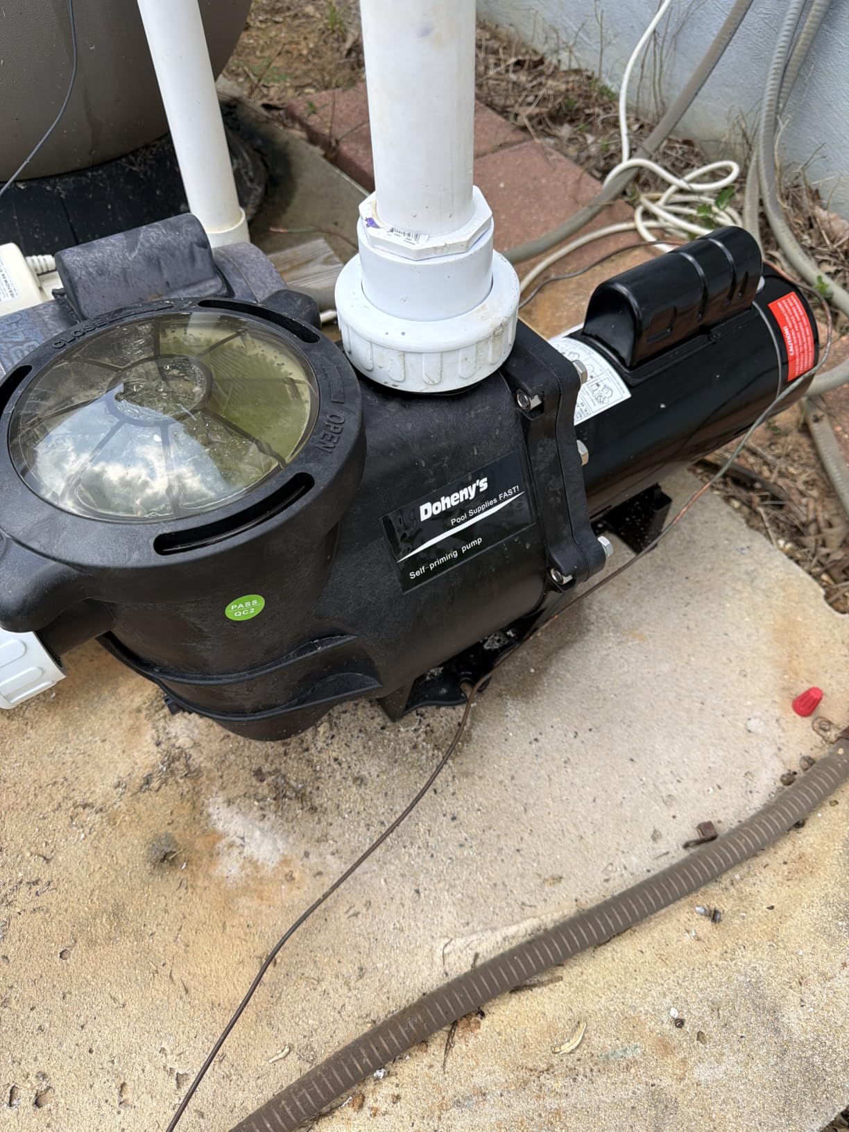 Doheny's Inground Swimming Pool Pro Pump, 1 HP | 115V/230V, 83 GPM, Self-Priming, Heavy-Duty, Low-Noise customer photo 1