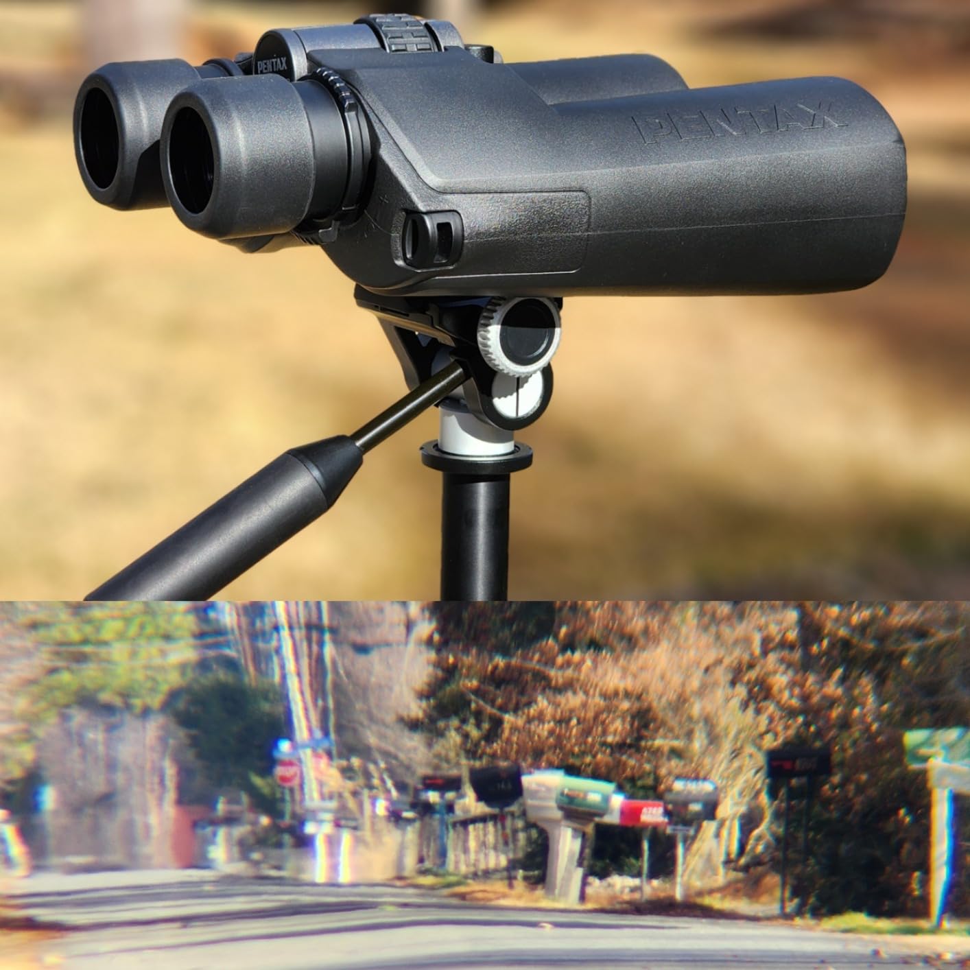 Pentax SP 20x60 WP Binoculars (Black) for Star Watching Bird Watching Outdoor customer photo 1
