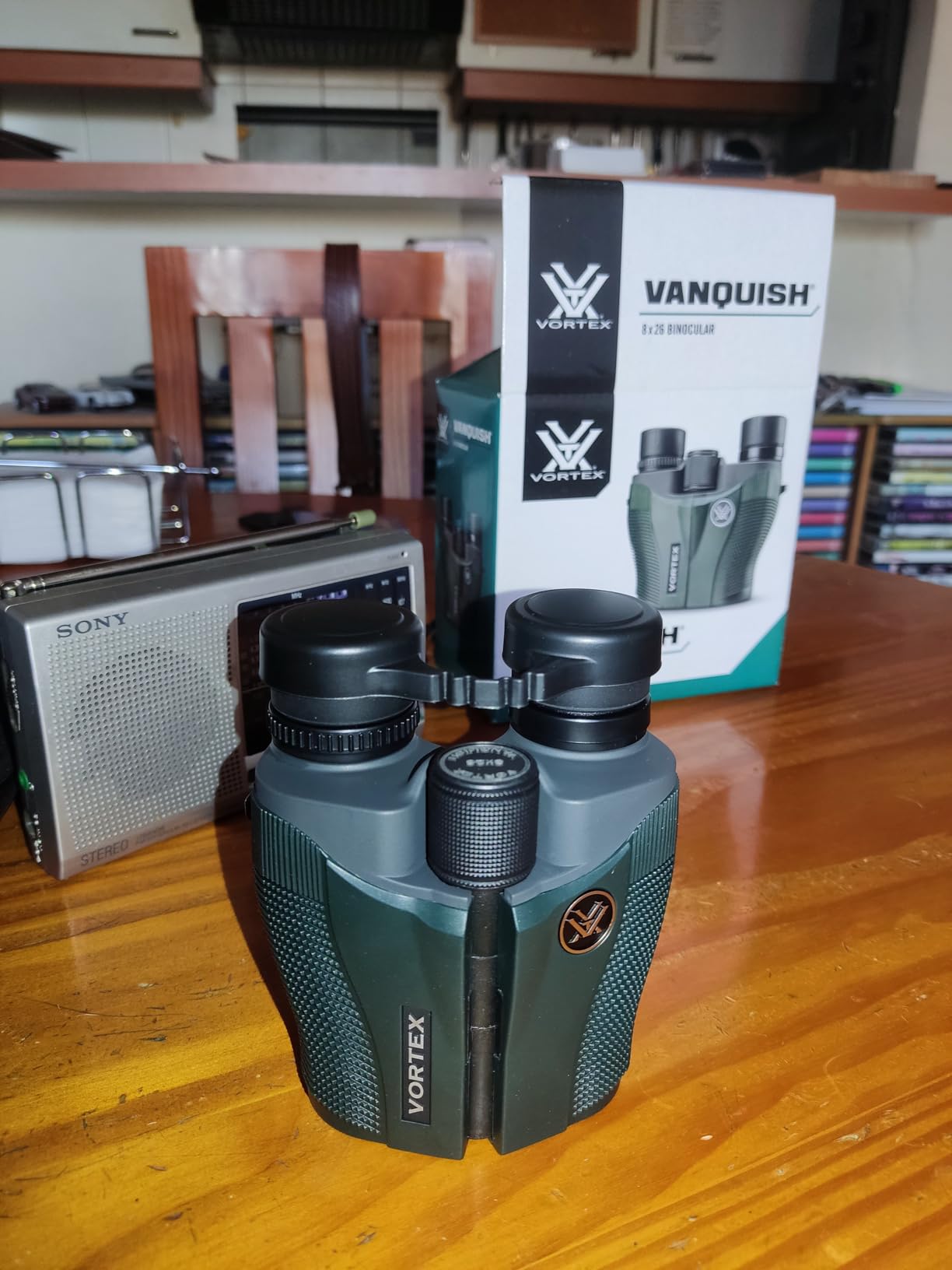 Vortex Vanquish Reverse Porro Prism Binoculars | SD Optics, Compact, Multi-Coated Lenses, Rubber Armor, Waterproof, Fogproof, Shockproof customer photo 2