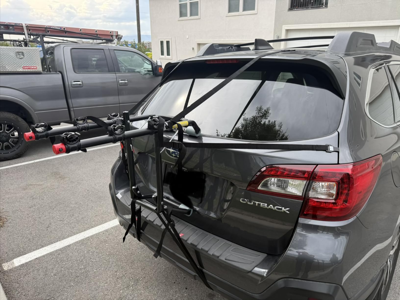 Allen Sports Deluxe 4-Bike Trunk Mount Rack, Model 104DB-R, Black customer photo 1