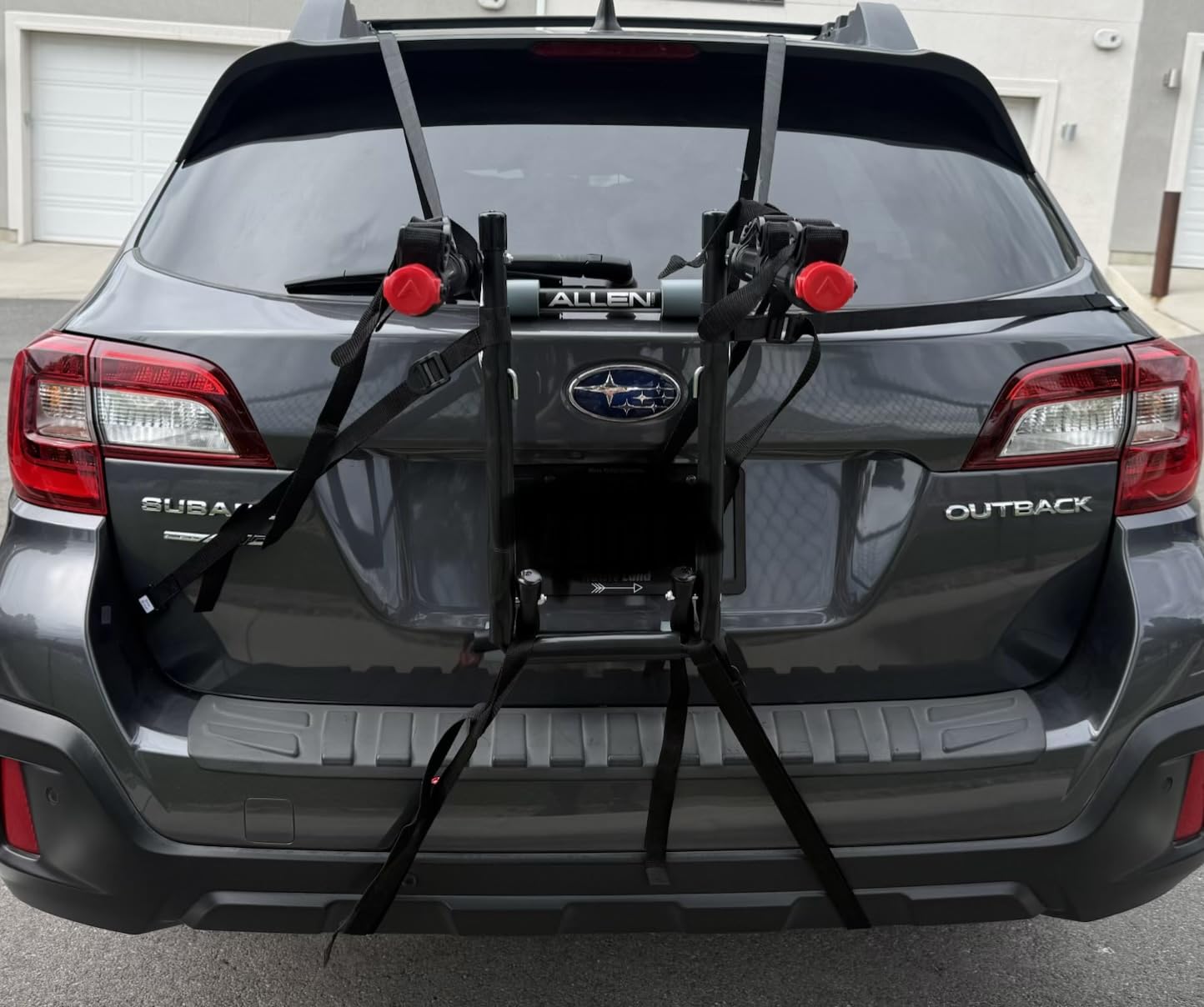 Allen Sports Deluxe 4-Bike Trunk Mount Rack, Model 104DB-R, Black customer photo 2